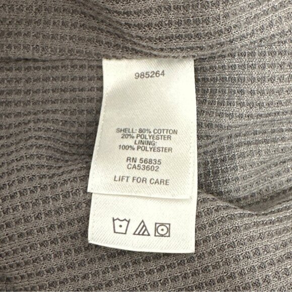 Cabelas Roughneck Black Full Zip Hoodie 3XL Cotton/Polyester Hunting Camping - Picture 6 of 11